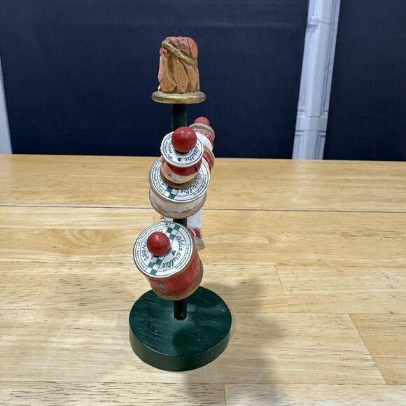 Eddie Walker Life's Little Gifts Sewing Spools Christmas Tree Folk Art Country - Picture 4 of 15